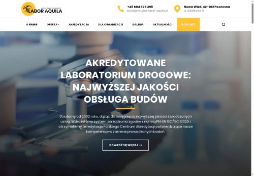 Instytut Badań Inżynierskich LABOR AQUILA Paweł Słaboński